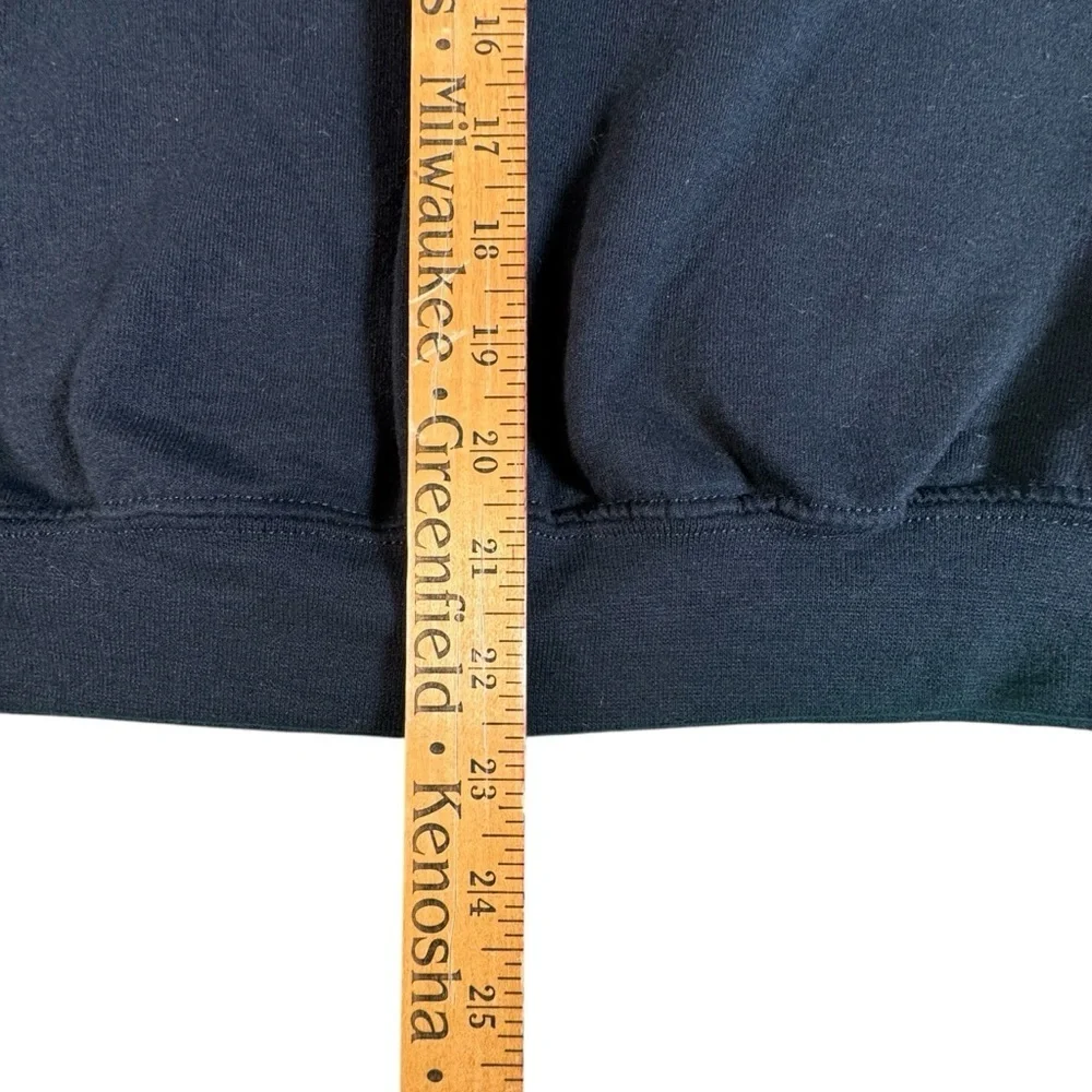 UW Milwaukee Hoodie Small Black Gildan Heavy Blend Pullover Sweatshirt